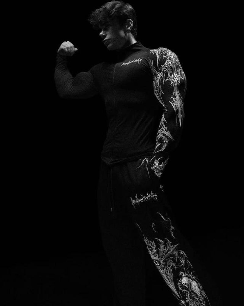 Men'S Slim Fit Compression Workout Jacket Quick-Dry Moisture-Wicking Full Zip Athletic Top for Gym Running Training High-Elastic Fabric