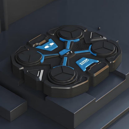 Bluetooth Music Boxing Trainer Wall-Mounted Stress Relief Punching Pad with Gloves More Adjustable Speeds for Instant Fun Portable Electronic Fitness Target Ideal Christmas Gift for Adults