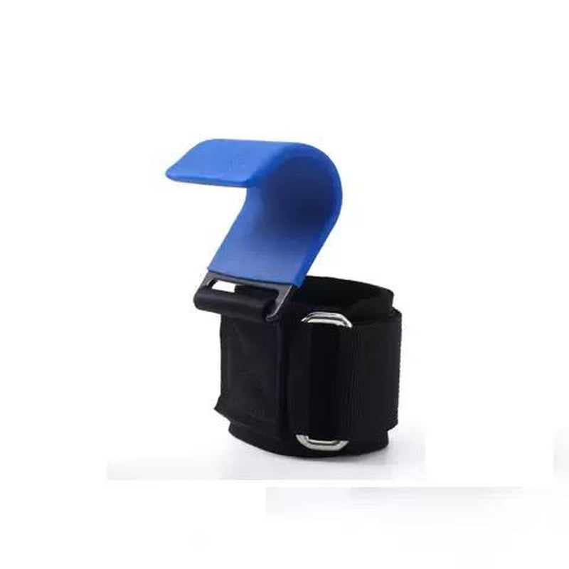 2 Pcs Weight Lifting Hooks - Upgraded Heavy Duty Lifting Wrist Straps for Deadlift, Powerlift, Pull up Bar, Liftups, Shrugs, Alternative in Fitness Gym Power Training, Not Scalable Hook