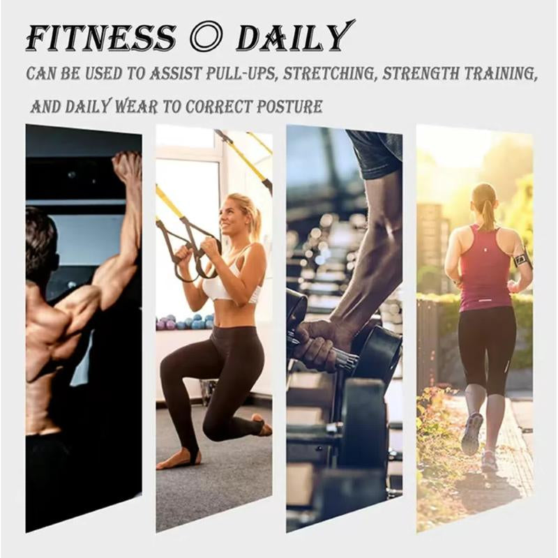 GETBED Fitness Heavy Shoulder Straps, Bench Presses, Shoulder Support, Shoulder Training, Press Lifts,Chest Straight, Straight Back Correction, Open Shoulder Assist Straps, Heavy Shoulder Straightener Breathable Healthcare so Comfortable Valentinesdaygift