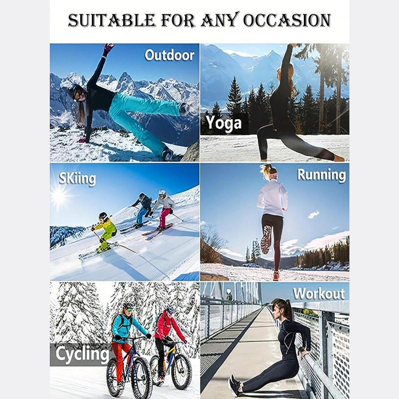 4 Pack Women'S Long Sleeve T Shirts Compression Workout Tops Thermal Shirts Fleece Lined Tops Long Sleeve Compression Workout Baselayer for Skiing Gym Outdoor Sports