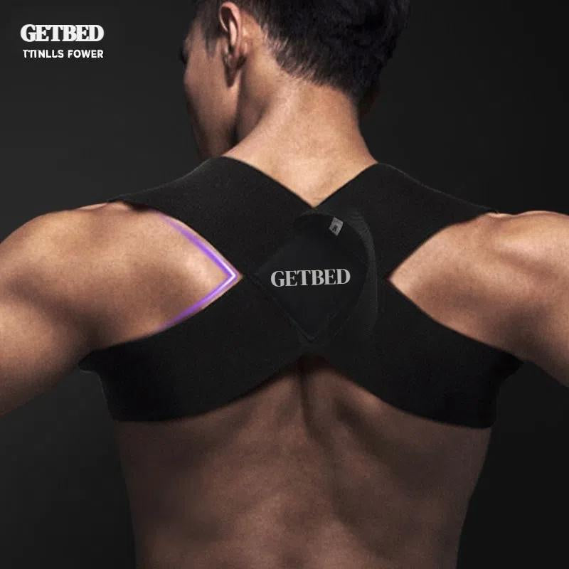 GETBED Fitness Heavy Shoulder Straps, Bench Presses, Shoulder Support, Shoulder Training, Press Lifts,Chest Straight, Straight Back Correction, Open Shoulder Assist Straps, Heavy Shoulder Straightener Breathable Healthcare so Comfortable Valentinesdaygift