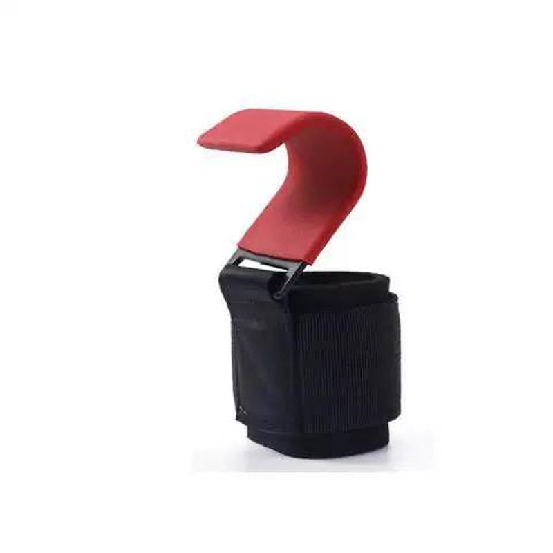 2 Pcs Weight Lifting Hooks - Upgraded Heavy Duty Lifting Wrist Straps for Deadlift, Powerlift, Pull up Bar, Liftups, Shrugs, Alternative in Fitness Gym Power Training, Not Scalable Hook